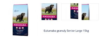 Eukanuba granuly Senior Large 15kg 1