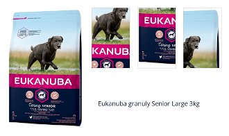 Eukanuba granuly Senior Large 3kg 1