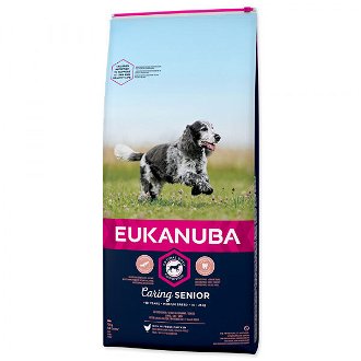 Eukanuba granuly Senior Medium 15kg 2