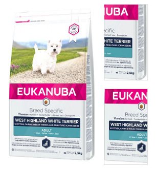 Eukanuba granuly West Highland White Terrier 2,5kg 3