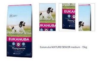 Eukanuba MATURE/SENIOR medium - 15kg 1