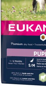 Eukanuba puppy small & medium jahňa 12 kg 8