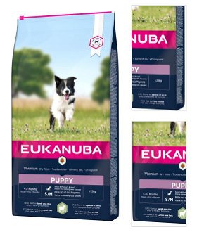 Eukanuba puppy small & medium jahňa 12 kg 3