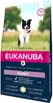 Eukanuba puppy small & medium jahňa 2,5 kg 2