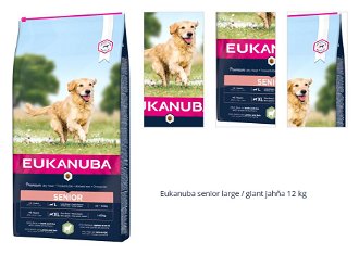 Eukanuba senior large / giant jahňa 12 kg 1