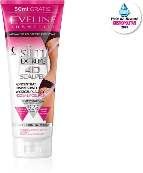 Eveline Slim Extreme 4D Scalpel Express Slimming Concentrate Night Liposuction