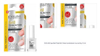 EVELINE Spa Nail Total 8v1 Silver kondicionér na nechty 12 ml 1