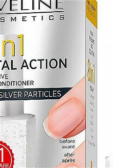 EVELINE Spa Nail Total 8v1 Silver kondicionér na nechty 12 ml 5