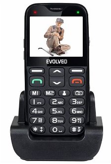 EVOLVEO EasyPhone XG, čierny