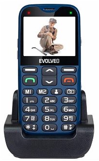 EVOLVEO EasyPhone XG, modrý