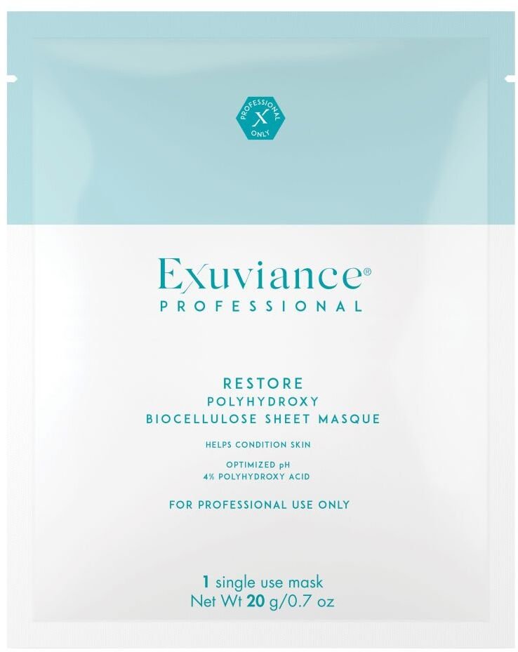 Exuviance Restore Polyhydroxy Biocellulose Sheet Masque 20 G