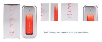 Fcuk Connect Her toaletná voda pre ženy 100 ml 1