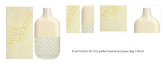 Fcuk Friction for Her parfumovaná voda pre ženy 100 ml 1