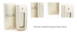 Fcuk Her toaletná voda pre ženy 100 ml 1