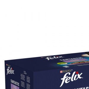 Felix Fantastic Multipack hovädzie/ kuracie/ losos/ tuniak v želé 44x85g 6