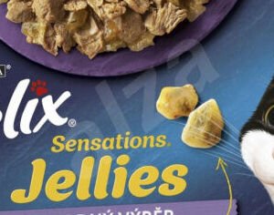 FELIX kapsičky Sensations Jellies jahňa/makrela/treska/morka 12 x 85 g 5