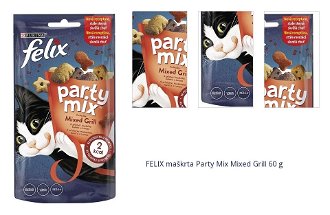 FELIX maškrta Party Mix Mixed Grill 60 g 1