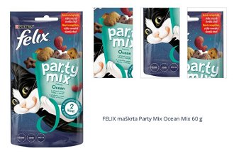 FELIX maškrta Party Mix Ocean Mix 60 g 1