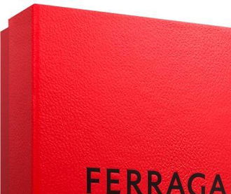 Ferragamo Red Leather darčeková sada pre mužov 6