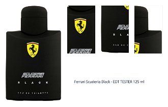 Ferrari Scuderia Black - EDT TESTER 125 ml 1
