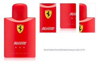 Ferrari Scuderia Ferrari Red toaletná voda pre mužov 125 ml 1