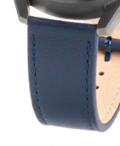 FIXED Kožený remienok s Quick Release so šírkou 22 mm pre inteligentné hodinky, modrá 8