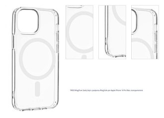 Zadný kryt FIXED MagPure pre Apple iPhone 14 Pro Max s MagSafe, transparetntná 1