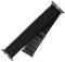 FIXED Nylonový remienok pre Apple Watch 42/ 44/ 45 mm, reflexný čierny