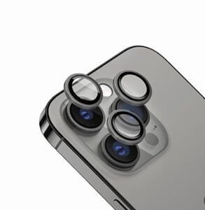 FIXED ochranné sklá šošoviek fotoaparátov pre Apple iPhone 13 Pro, 13 Pro Max, sivá 6