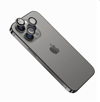 FIXED ochranné sklá šošoviek fotoaparátov pre Apple iPhone 13 Pro, 13 Pro Max, sivá 2
