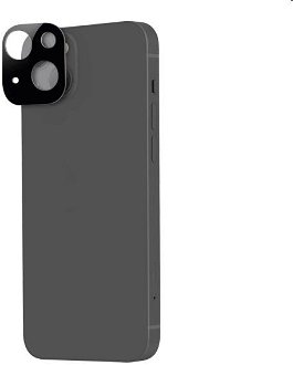 FIXED ochranné sklá šošoviek fotoaparátov pre Apple iPhone 14, 14 Plus, strieborná