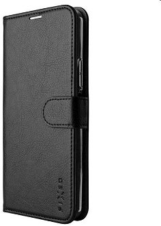 FIXED Opus Knižkové puzdro pre Apple iPhone 15, čierne