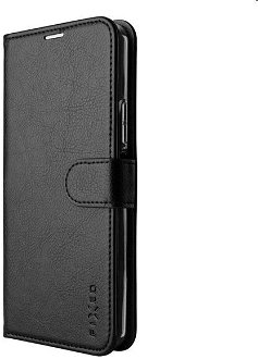 Knižkové puzdro FIXED Opus pre Motorola Moto G84, čierna