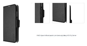 Knižkové puzdro FIXED Opus pre Samsung Galaxy M53 5G, čierna 1