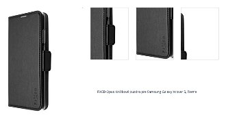 FIXED Opus Knižkové puzdro pre Samsung Galaxy Xcover 5, čierne 1