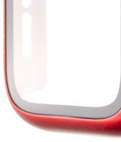 FIXED Pure Plus ochranné puzdro s temperovaným sklom pre Apple Watch 40 mm, červená 8