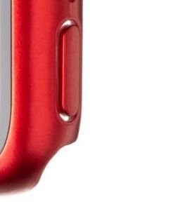 FIXED Pure Plus ochranné puzdro s temperovaným sklom pre Apple Watch 40 mm, červená 9