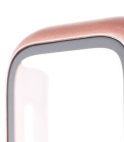 FIXED Pure Plus ochranné puzdro s temperovaným sklom pre Apple Watch 40 mm, ružová 6