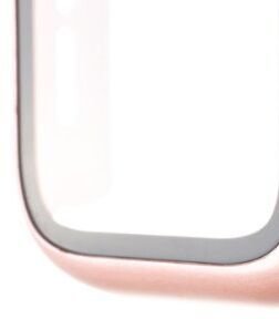 FIXED Pure Plus ochranné puzdro s temperovaným sklom pre Apple Watch 40 mm, ružová 8