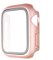 FIXED Pure+ ochranné puzdro s temperovaným sklom pre Apple Watch 40mm, ružové