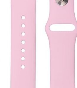 FIXED Set silikónových remienkov pre Apple Watch 38/40/41 mm, ružový 5