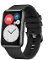FIXED Silikónový remienok pre Huawei Watch FIT, čierna