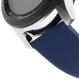 FIXED Silikónový remienok s Quick Release so šírkou 22 mm pre smartwatch, modrý 8