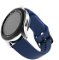 FIXED Silikónový remienok s Quick Release so šírkou 22 mm pre smartwatch, modrý