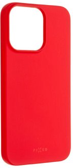 Zadný pogumovaný kryt FIXED Story pre Apple iPhone 13 mini, červená