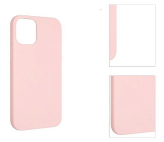 FIXED Story Zadný pogumovaný kryt pre Apple iPhone 13 mini, ružový 3