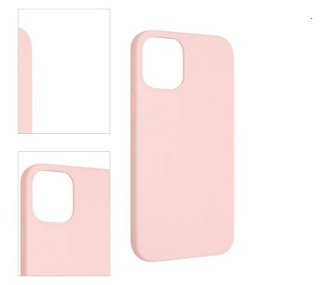 FIXED Story Zadný pogumovaný kryt pre Apple iPhone 13 mini, ružový 4
