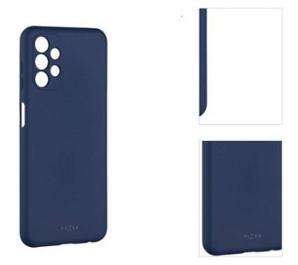 FIXED Story Zadný pogumovaný kryt pre Samsung Galaxy A13, modrý 3