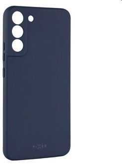FIXED Story Zadný pogumovaný kryt pre Samsung Galaxy S22 5G, modrý