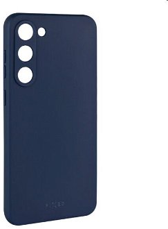 FIXED Story Zadný pogumovaný kryt pre Samsung Galaxy S23, modrý